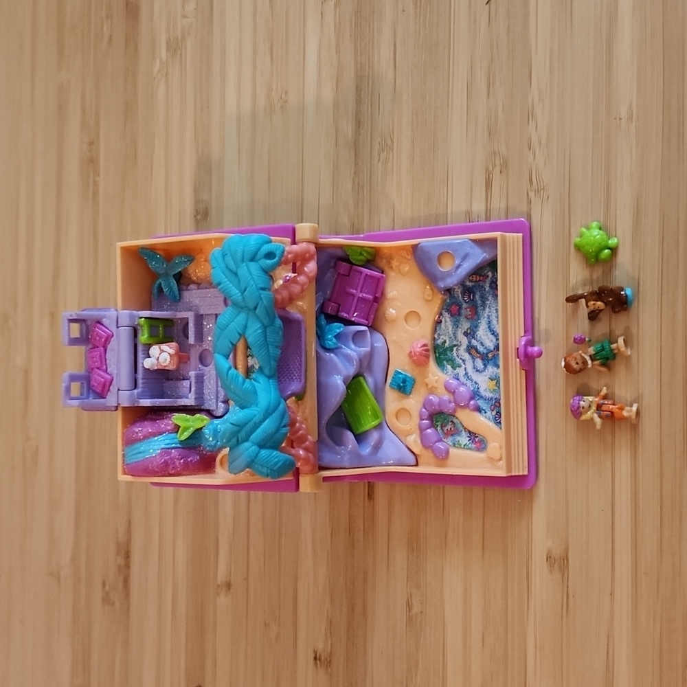 Polly Pocket Glitter Island Vintage 1995 Bluebird Toys - Picture 1 of 13